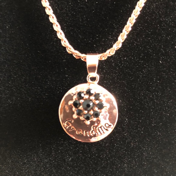 Rose gold chain and snap charm holder. NWOT - Picture 2 of 9